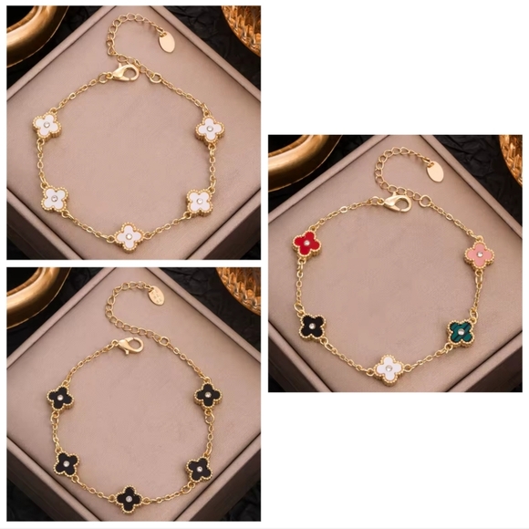 Clover bracelet set - Picture 7 of 8